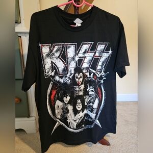 Kiss Live Monster Tour Concert Tshirt 2013 Two Sided Dates Cities Rock Music 70s